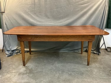 Antique Harvest Farm Table