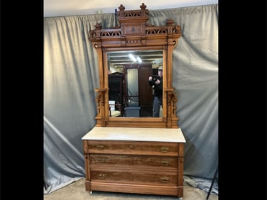 Eastlake Dresser with Mirror