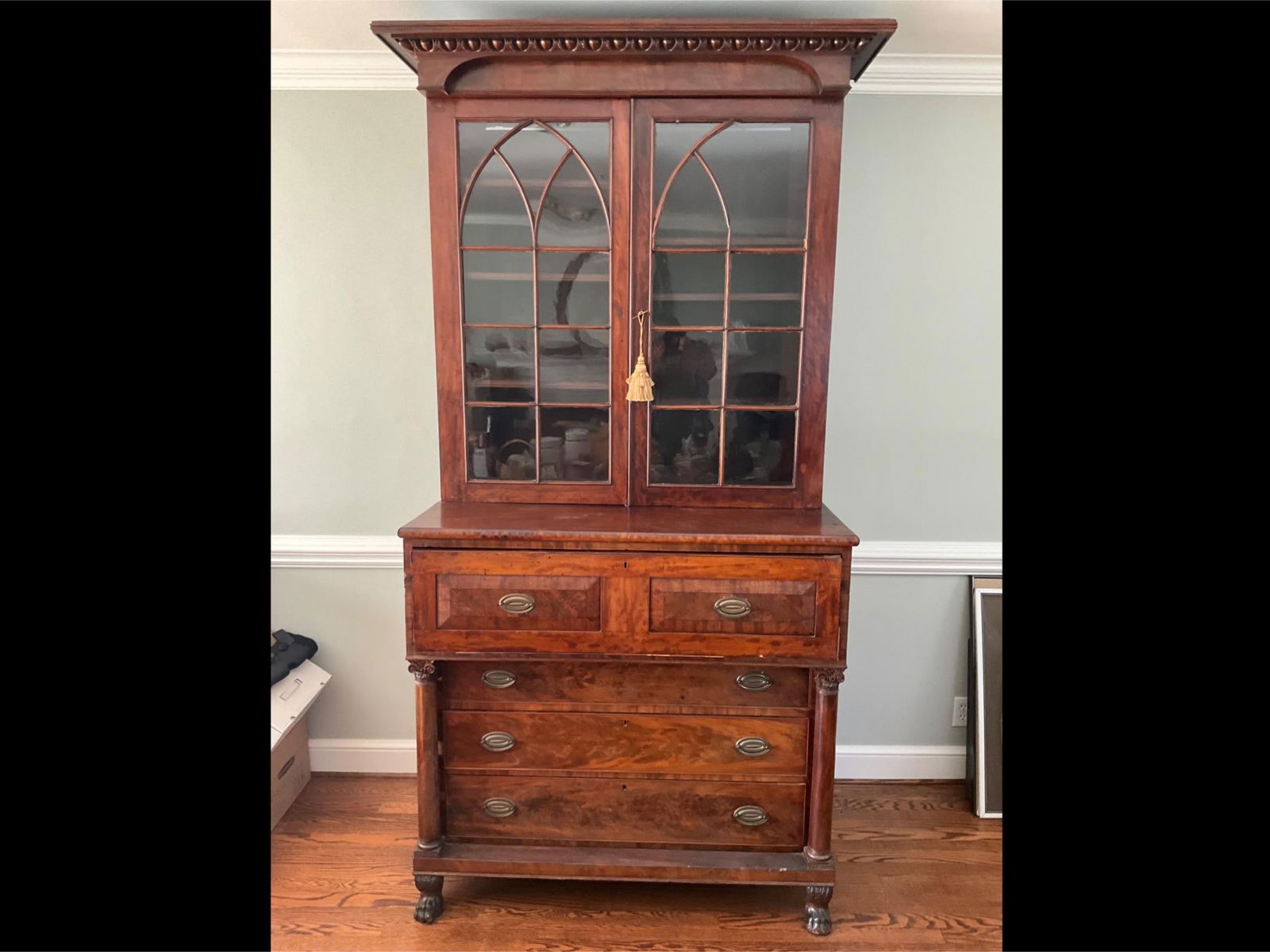 Empire Period Neoclassical Secretary (1 of 13)