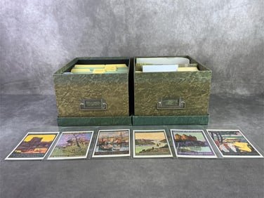 Approximately 200  Postcards