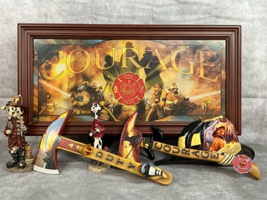 Bradford Exchange Firefighter Lot