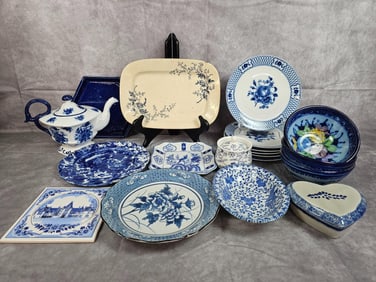 Blue & White Kitchenware