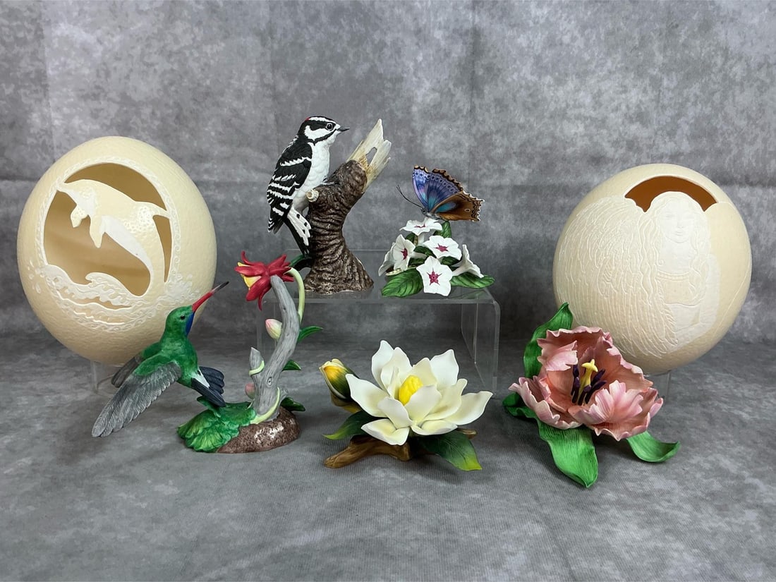 Lenox Figurines & Ostrich Eggs (1 of 20)