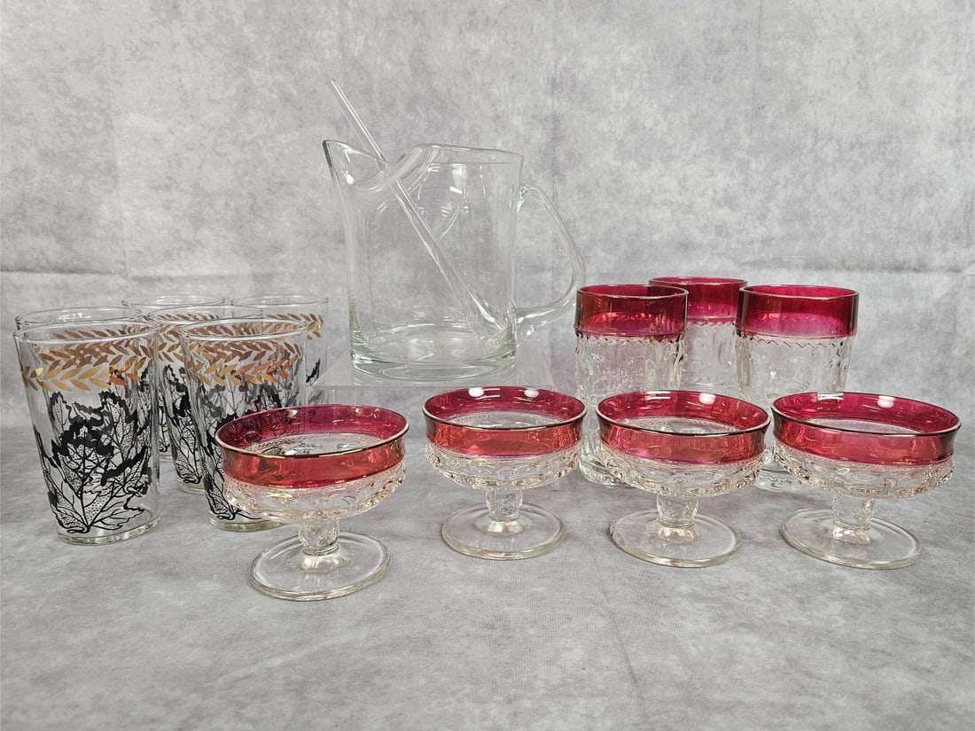 Vintage Drinking Glasses (1 of 6)