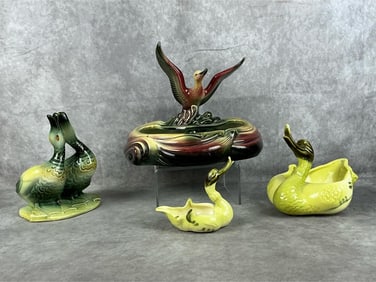 Retro Hull Pottery Planters