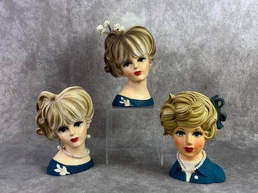 Napcoware Head Vases