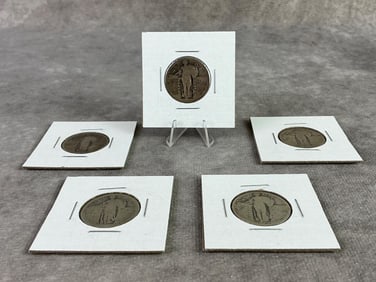 Standing Liberty Quarters