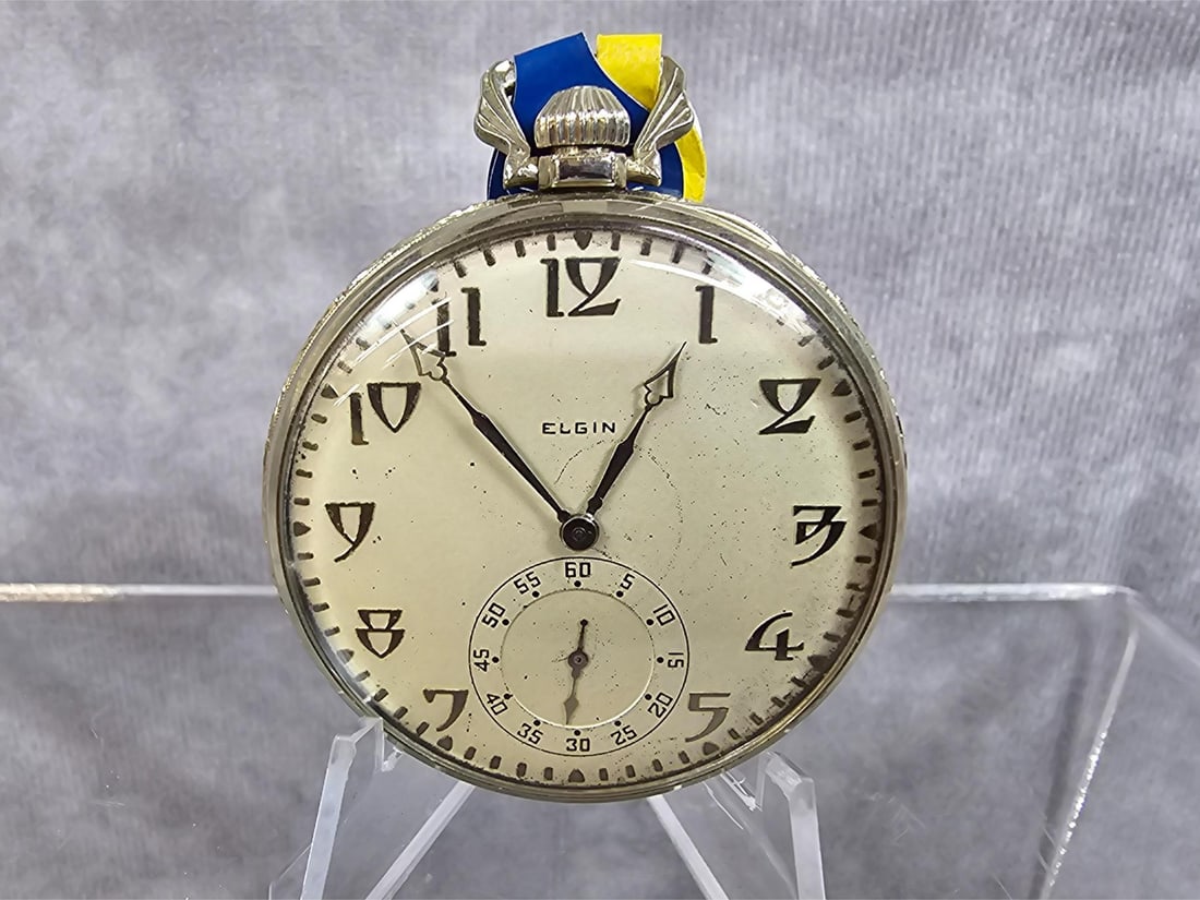 14K Gold Elgin Pocket Watch (1 of 5)