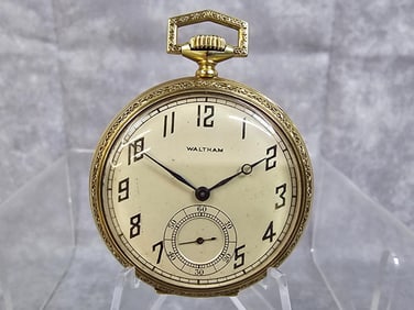 14K Gold Waltham Pocket Watch