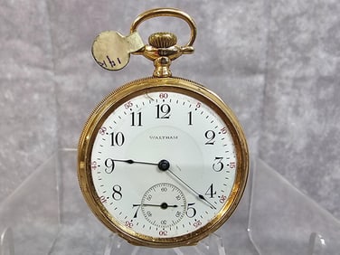 14K Gold Waltham Pocket Watch