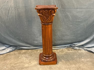 Wooden Pedestal