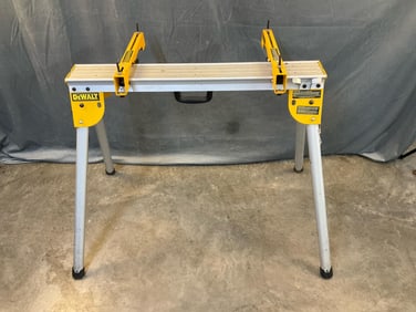 Dewalt Work Stand with Miter Saw Mounting Brackets.