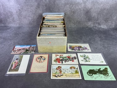 Approximately 700 Postcards