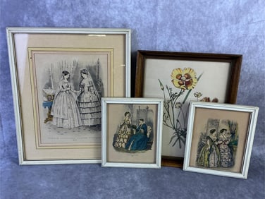 1800s Framed Artwork
