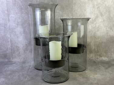 Sakie Hurricane Candle Holders