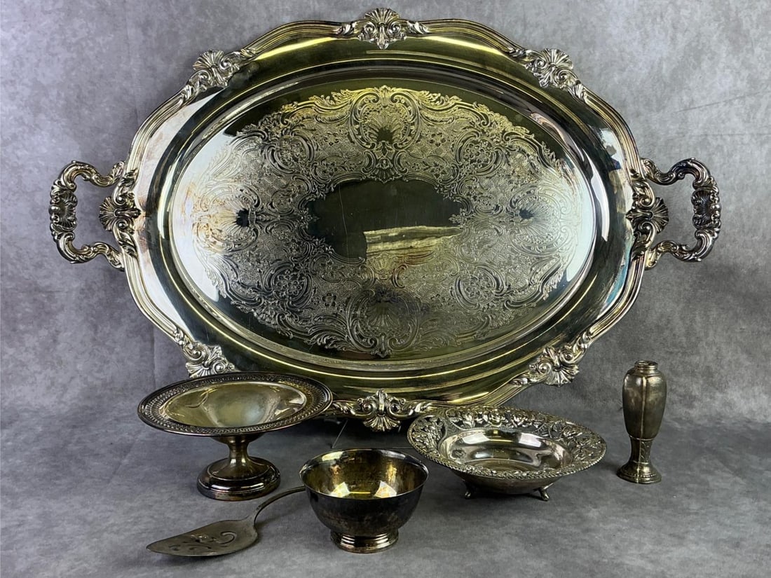 Silver Plated Serving Ware (1 of 13)