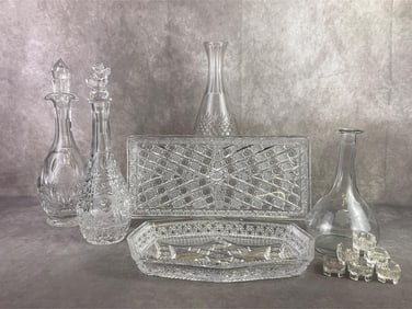 American Brilliant Period Cut Glass