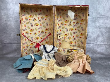 Doll Clothes & Trunk