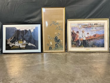 Group of Framed Art