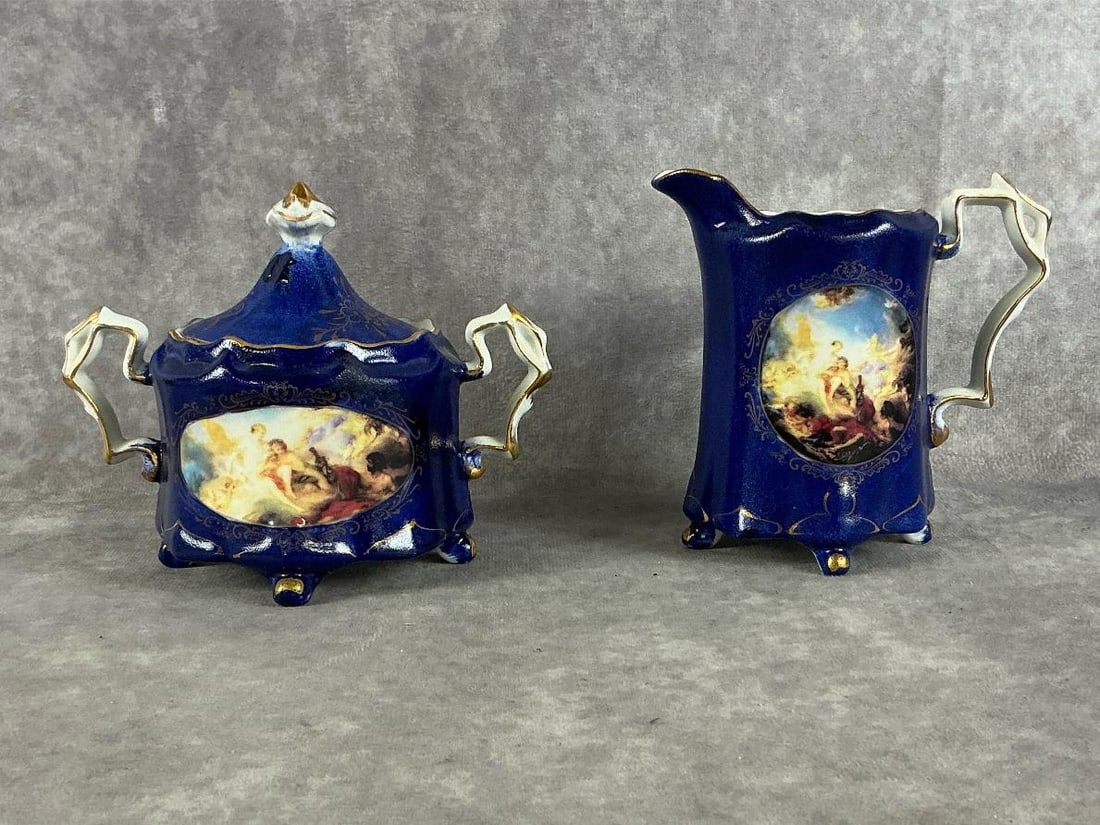 Porcelain Tea Set - 8