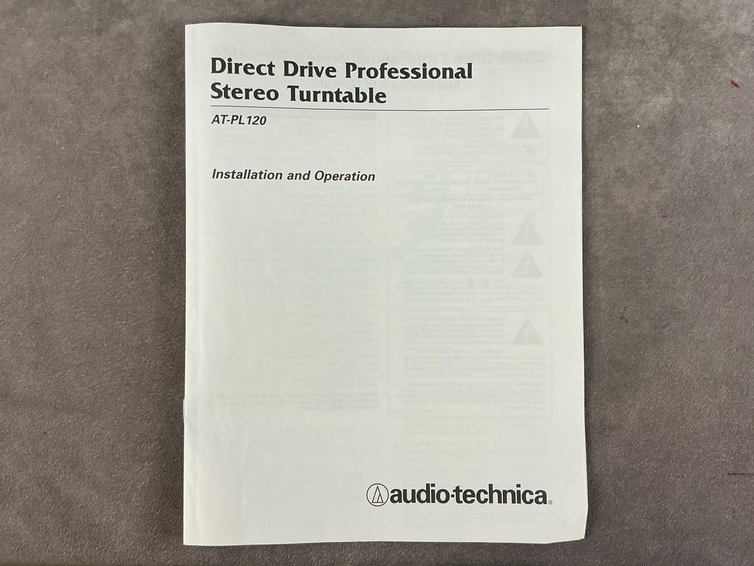 Audio-Technica Turntable - 6
