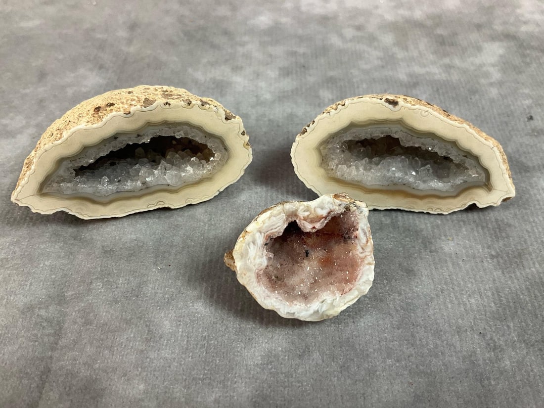 Agate Geodes & Turbo Shell - 4