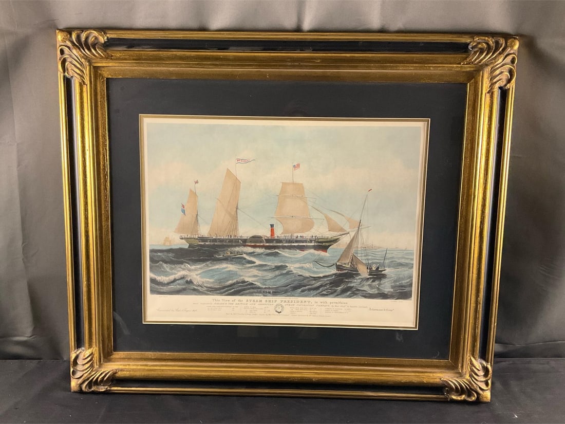 Steam Ship Print - 2