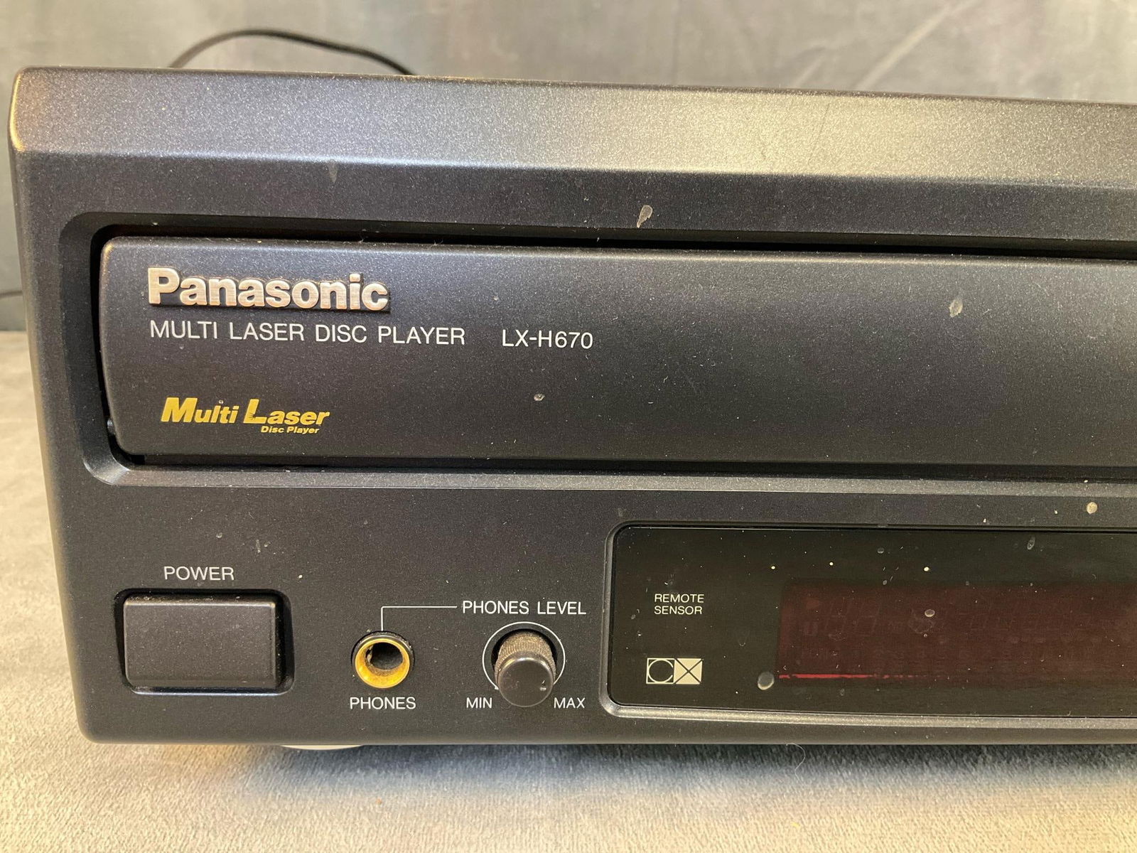 Panasonic Laser Disc Player - 2