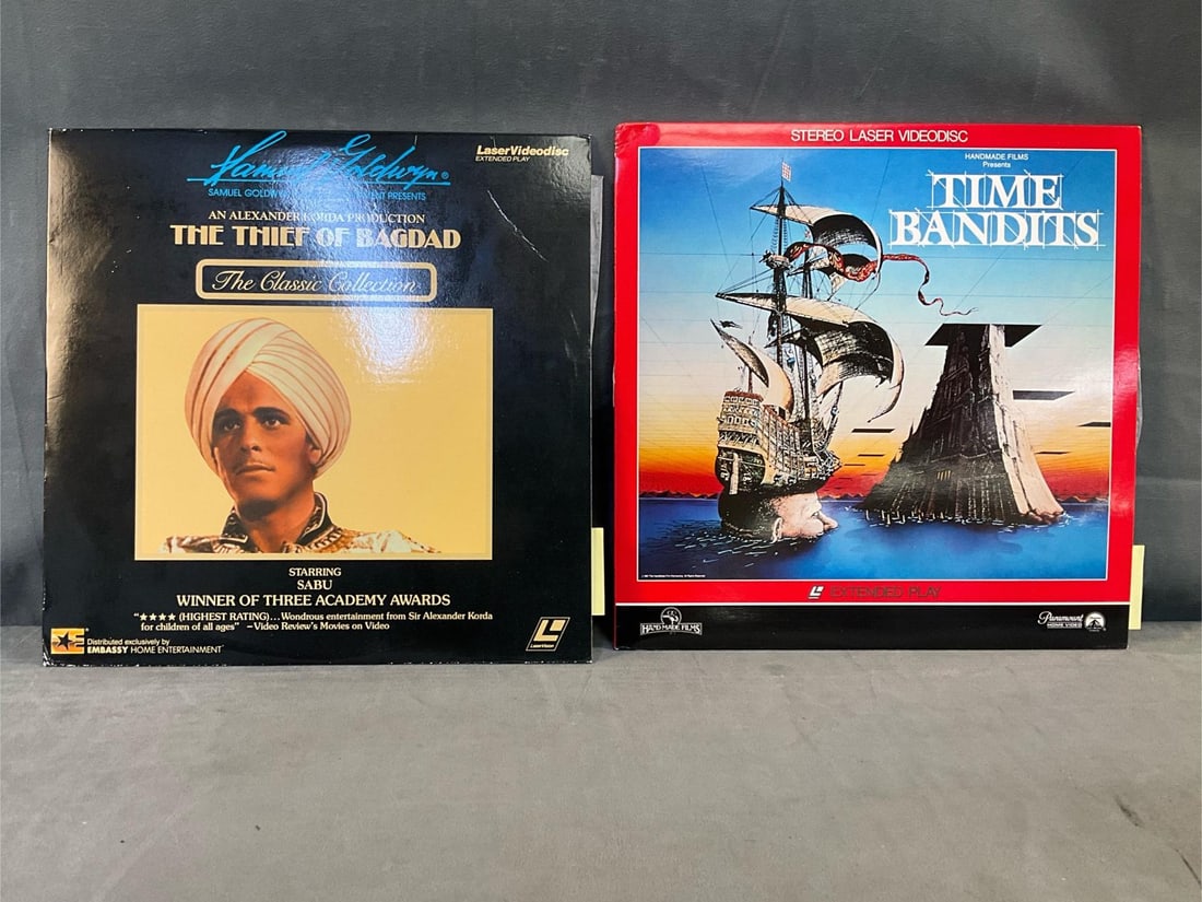 Laser Video Discs - 9
