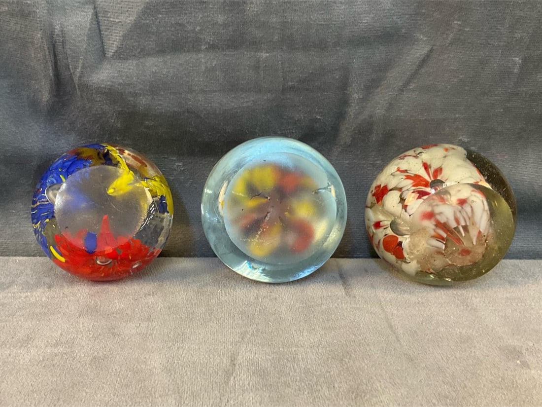 Glass Paperweights - 8