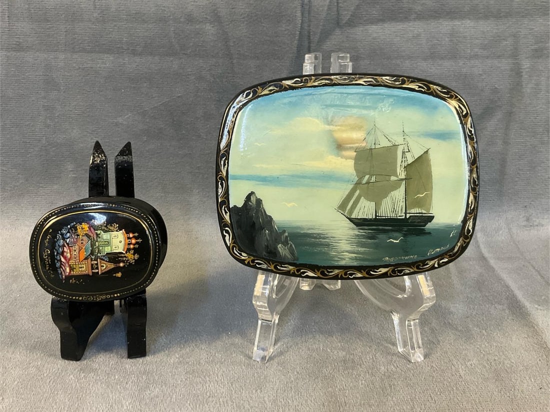 Russian Lacquer Boxes (1 of 10)