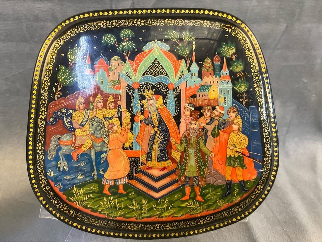 Russian Lacquered Boxes - 2