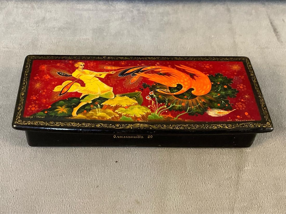 Russian Lacquered Box - 2