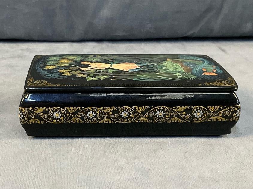 Russian Lacquered Box - 3