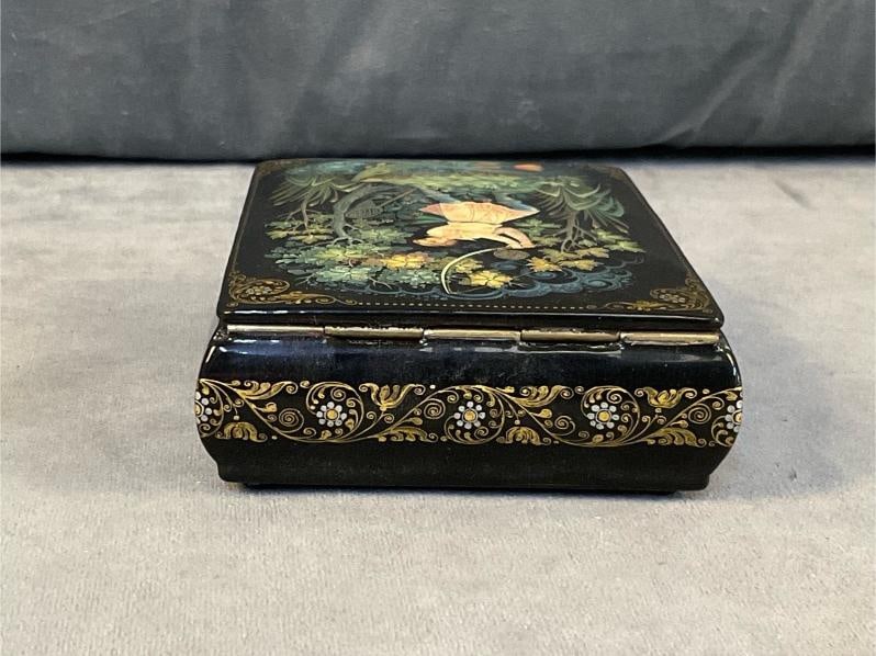 Russian Lacquered Box - 4