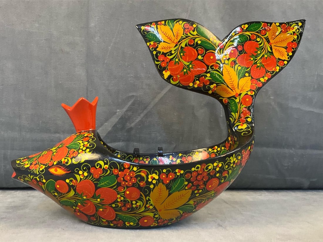 Russian Lacquered Bowl - 3