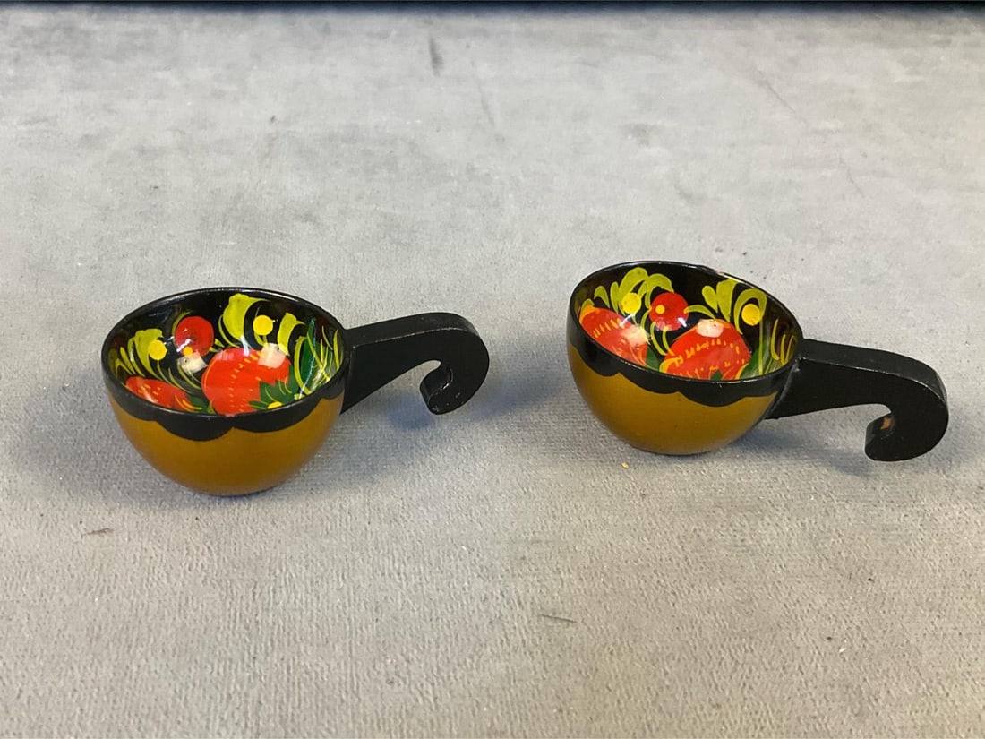 Russian Lacquered Bowl - 7