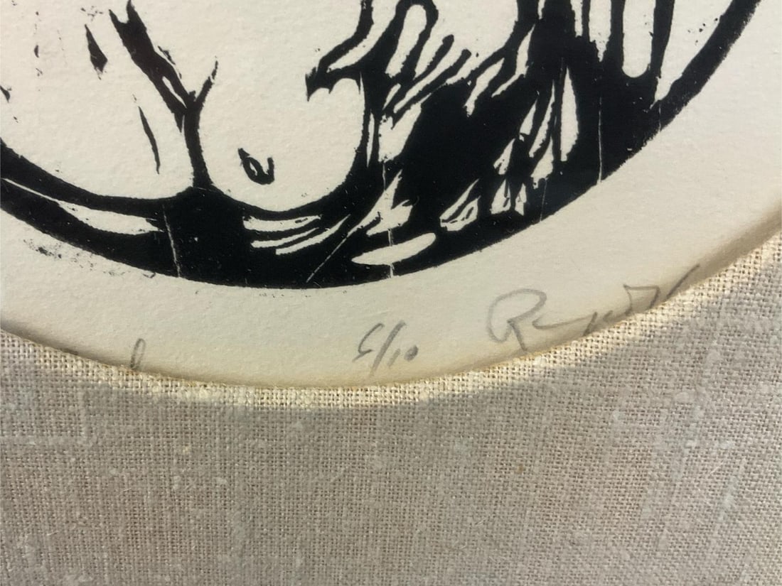 Wesley Rusnell Etching - 8