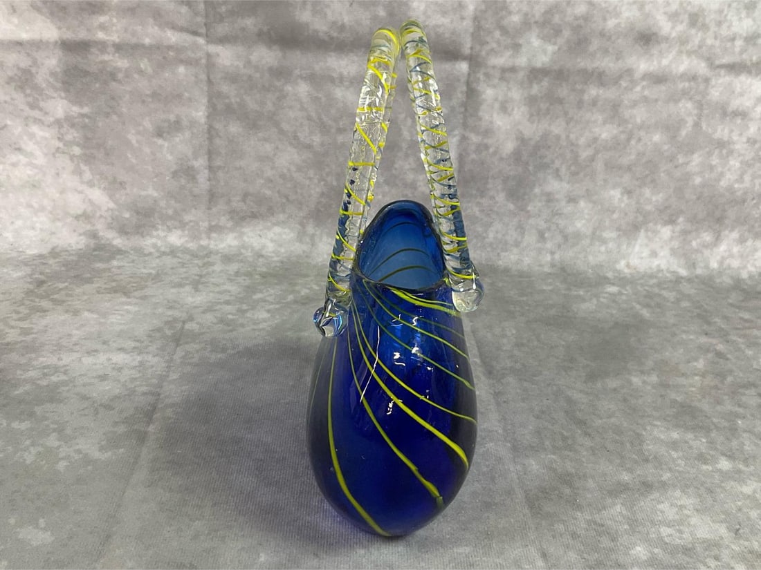 Hand Blown Art Purses - 7
