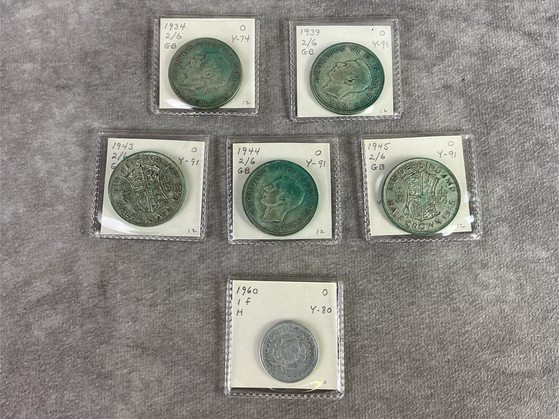Foreign Silver Currency - 2