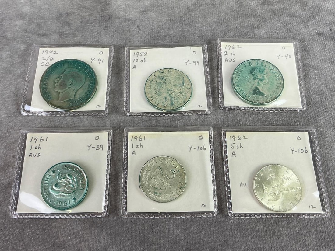 Foreign Silver Currency - 2