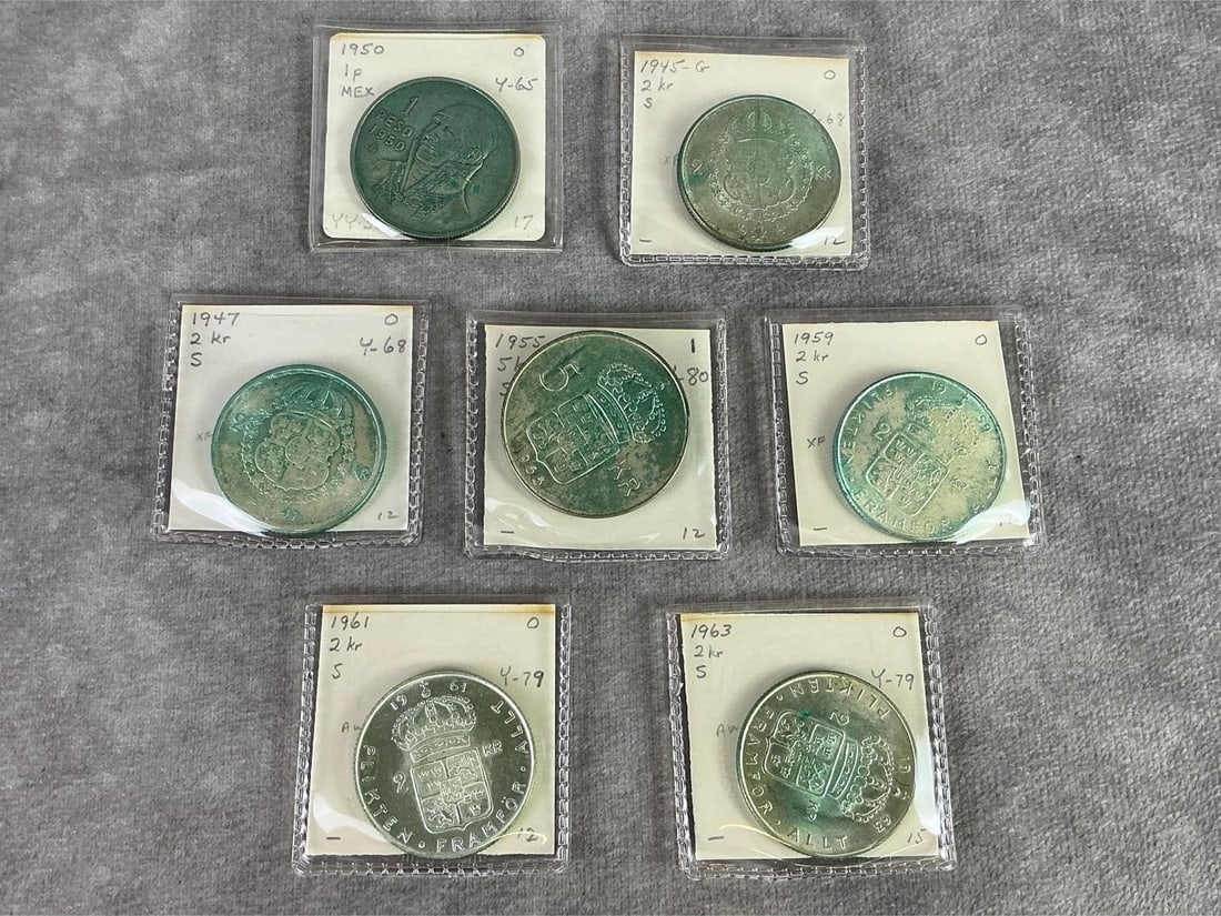 Foreign Silver Currency - 2