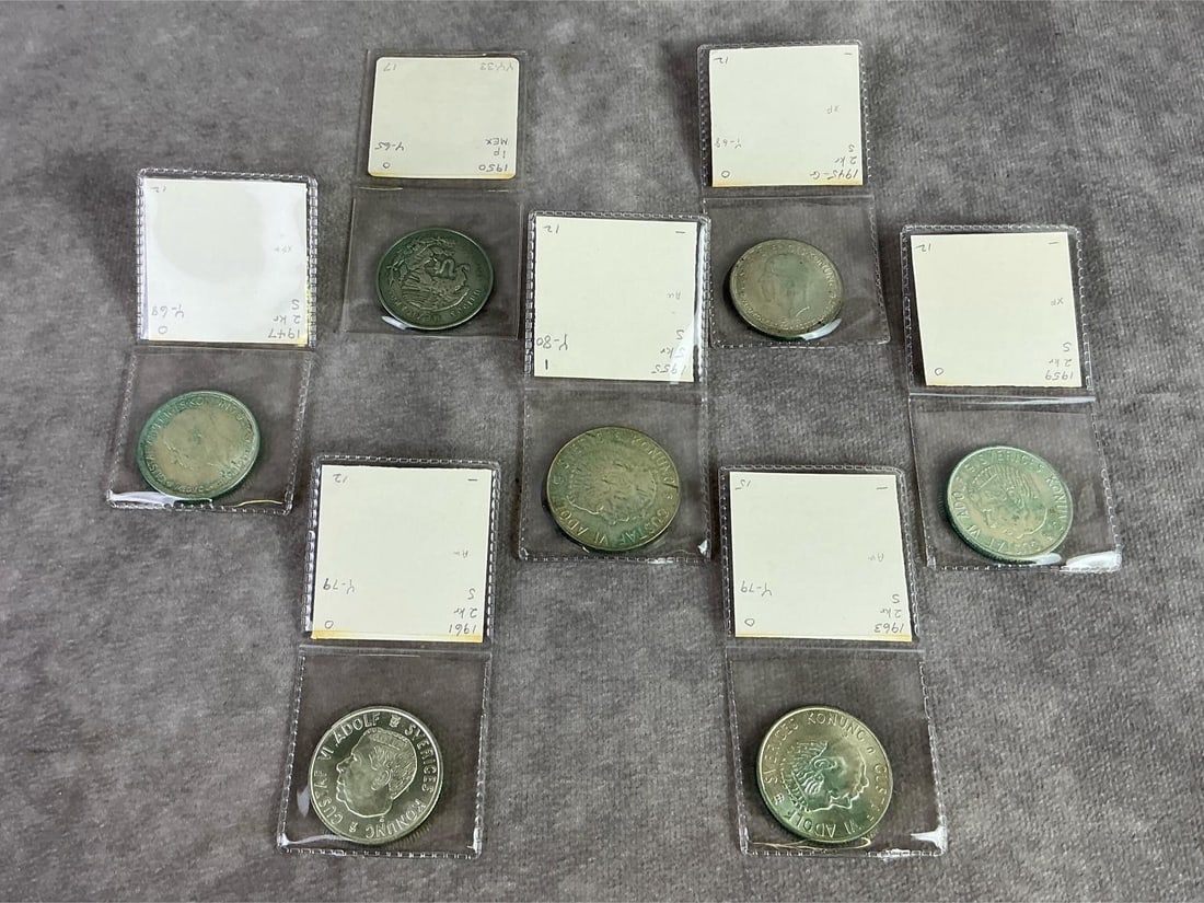 Foreign Silver Currency - 3