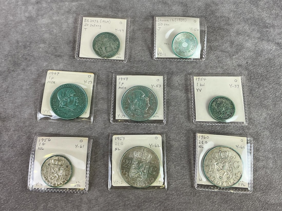 Foreign Silver Currency - 2