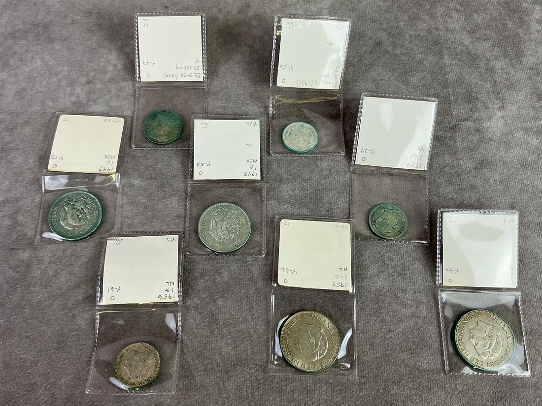 Foreign Silver Currency - 3