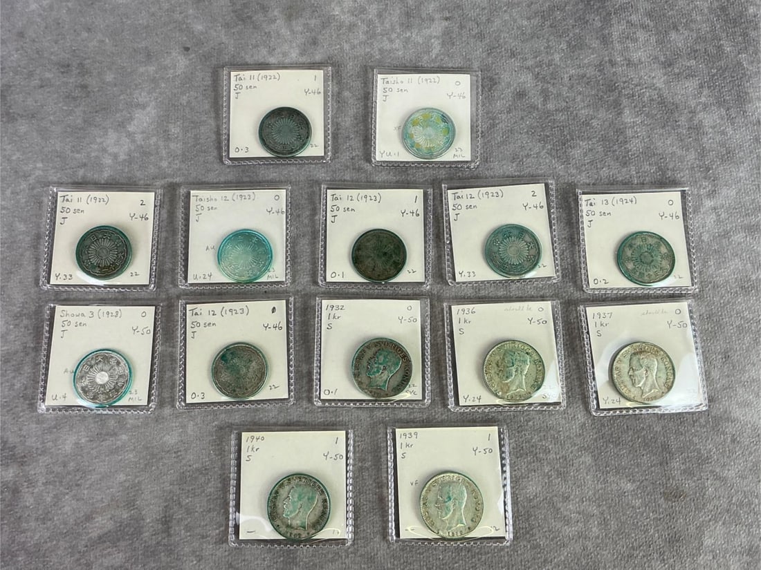 Foreign Silver Currency - 2