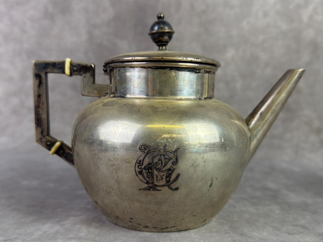 Sterling Silver Teapot (1 of 8)