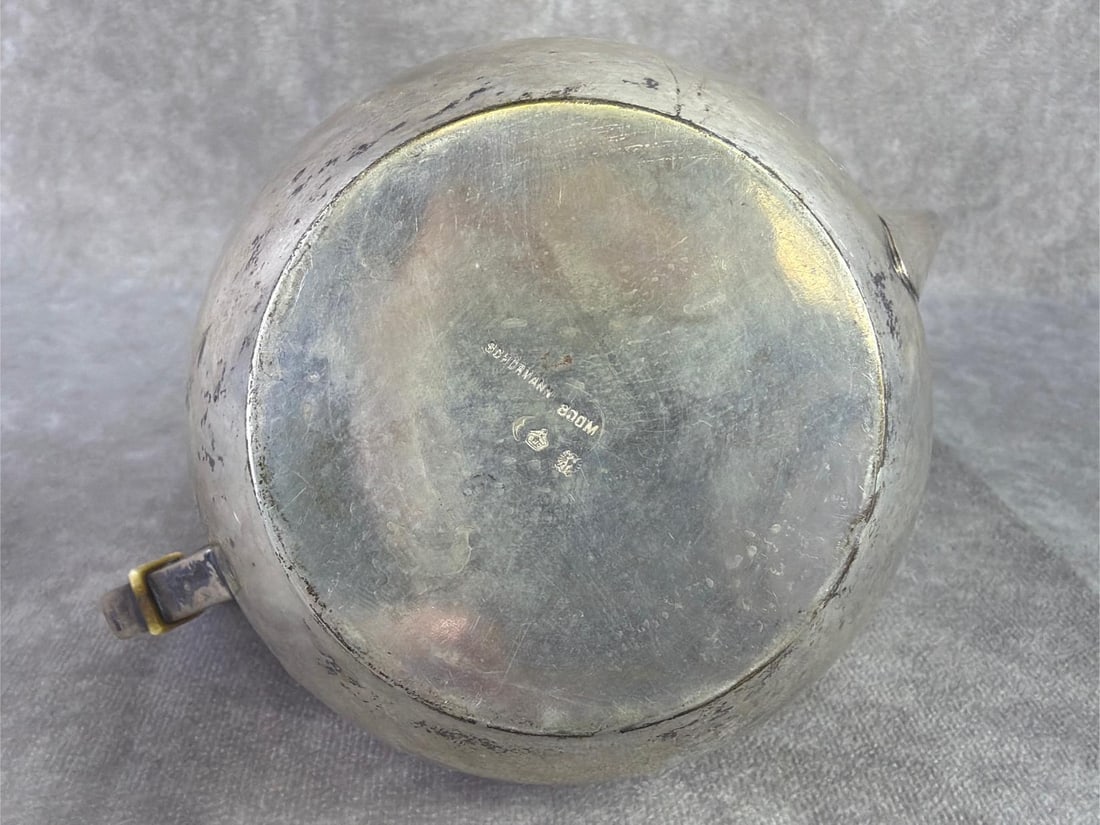 Sterling Silver Teapot - 6