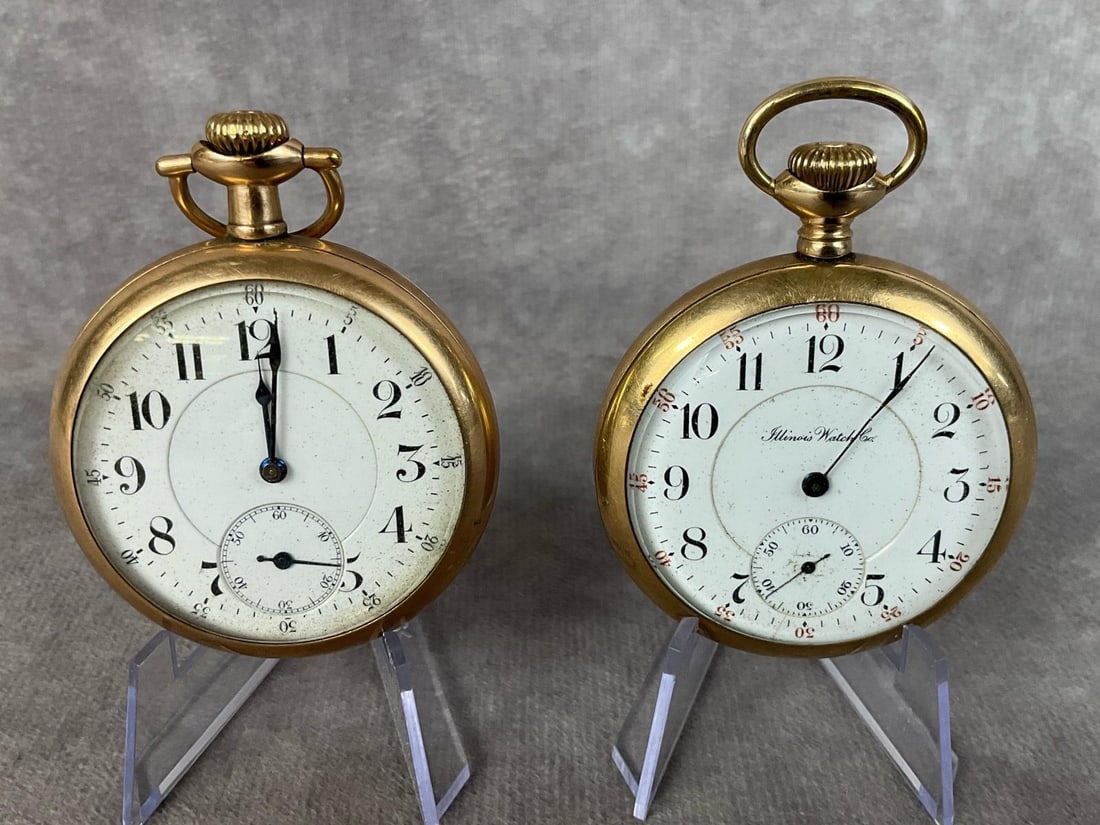 Gold Filled Pocket Watches (1 of 10)
