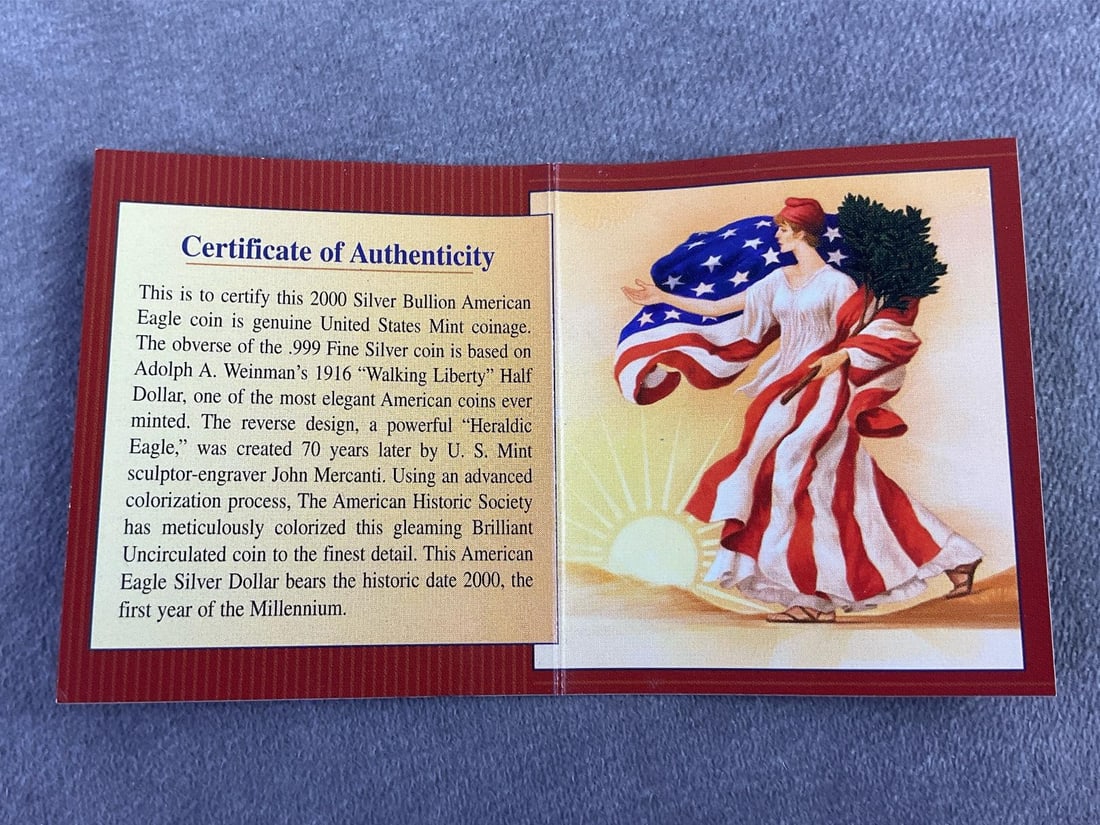 American Eagle Silver Dollar - 5